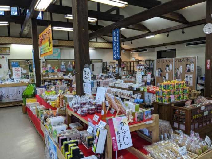 長崎県島原市にある島原城内にある売店