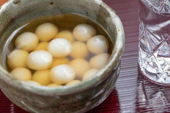 島原の郷土料理「かんざらし」