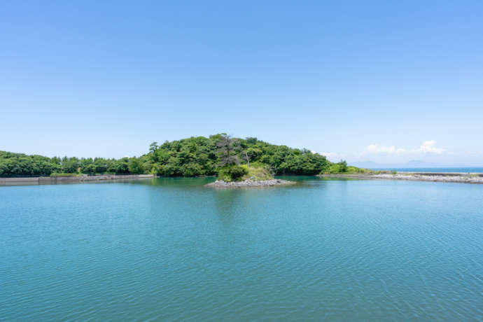 島原市の映えスポット「秩父が浦公園」