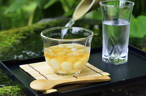 Koiカフェゆうすい館のかんざらし
