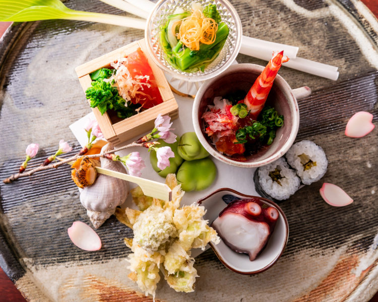 神楽坂 夢二のお料理