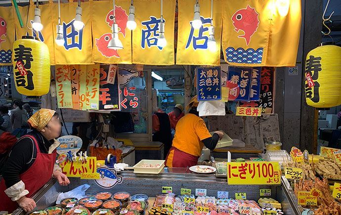 今回寿司を購入した小田商店さん
