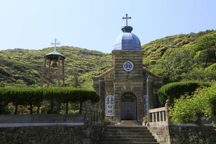 上五島を代表するスポット頭ヶ島天主堂