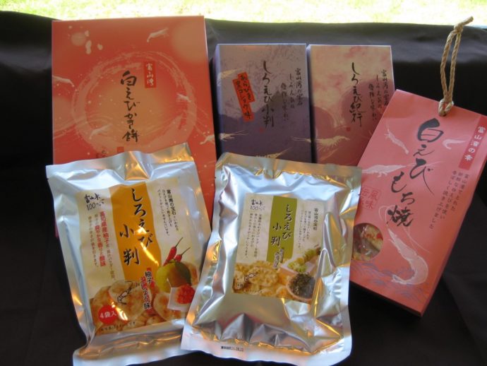 白エビせんべい数種類