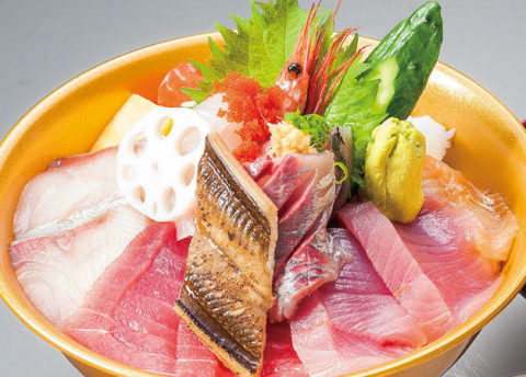 海鮮丼の写真