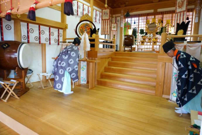 山口県岩国市の岩国白蛇神社の神前結婚式