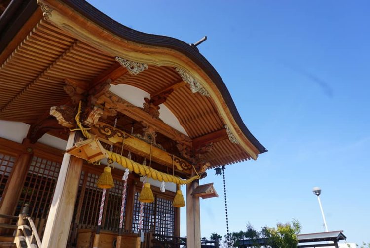 山口県岩国市の岩国白蛇神社の神前結婚式