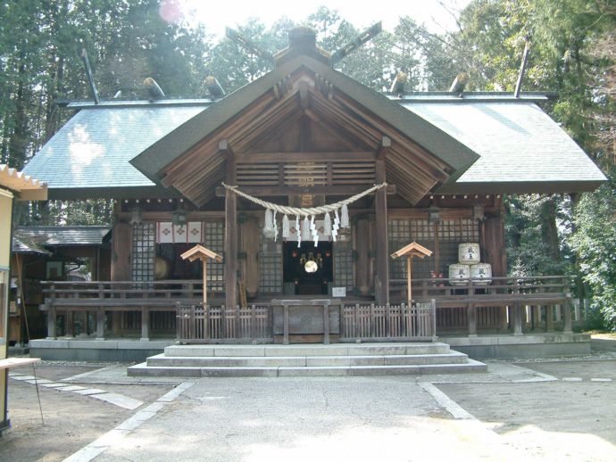 白石市にある「神明社」