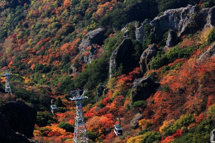 小豆島にある寒霞渓
