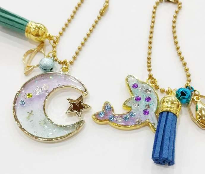 「手芸工房Hana」のUVレジンクラフト