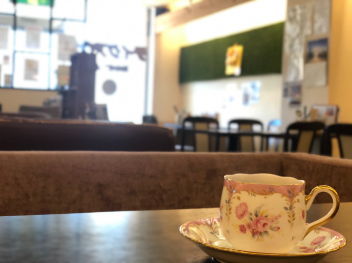 シンカフェのティーカップ
