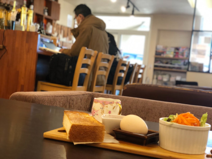 シンカフェのモーニング