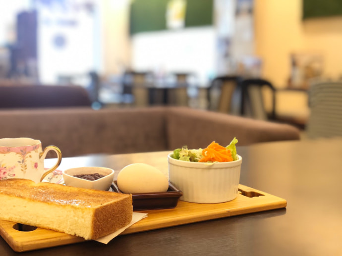 シンカフェの店内
