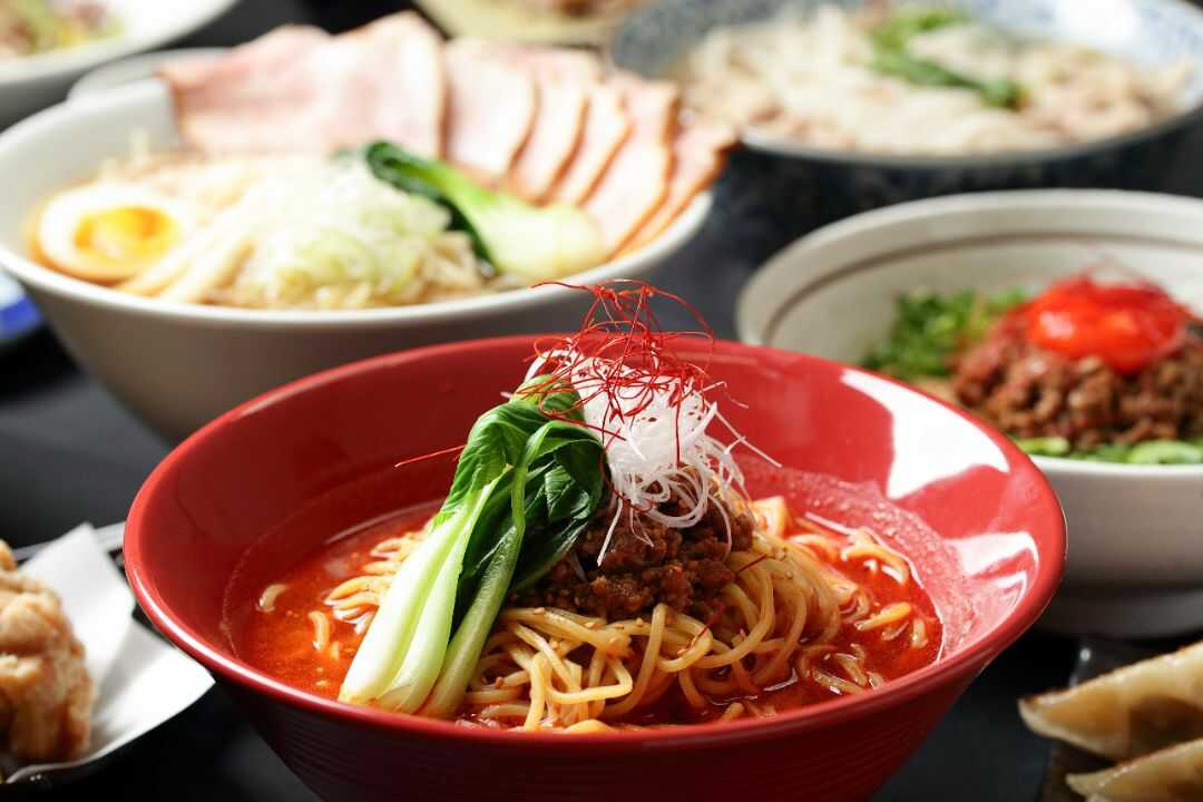 空庭温泉の麺どころ「弁天麺」のメニュー例