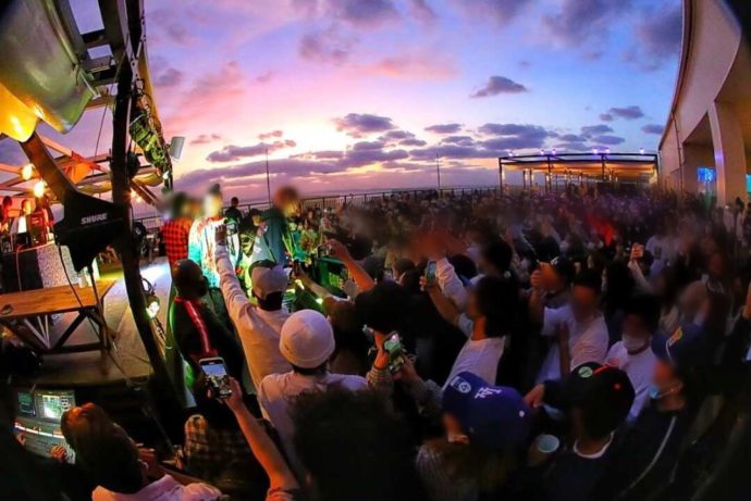ダイナソーパークで行われる音楽イベント