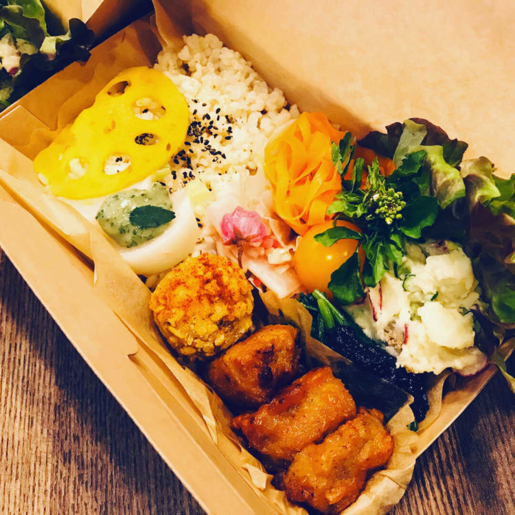 粋 Sui キッチンスタジオ＆カフェの日替わり玄米弁当