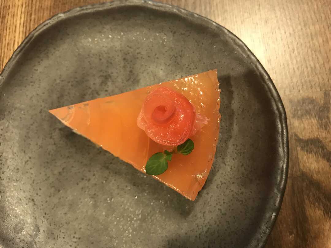 粋 Sui キッチンスタジオ＆カフェのリンゴのババロア