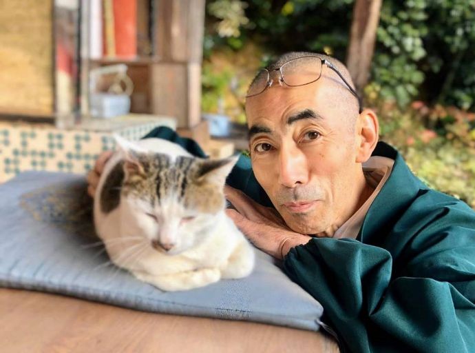 太江寺の住職である永田密山さん