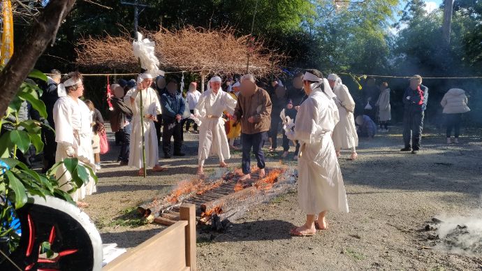 毎年太江寺で行われる観音火祭り