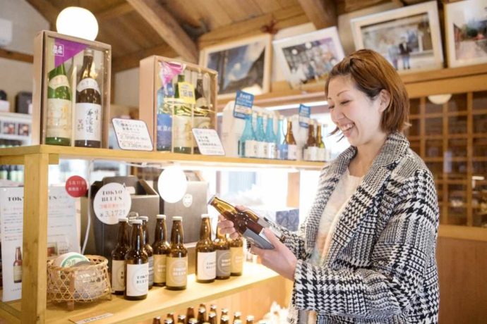 石川酒造の直売所