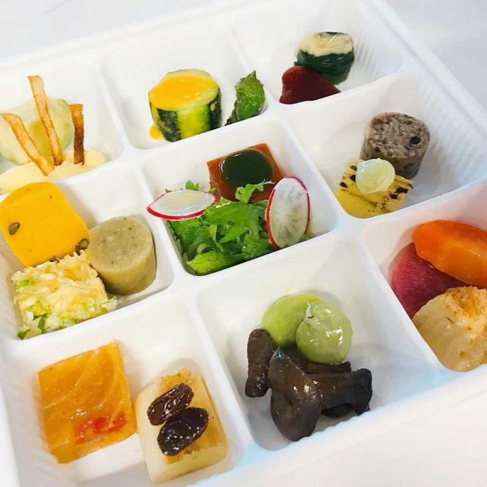 タピルージュの20種類の季節野菜のスペシャリテ