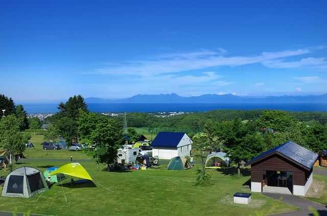 北海道網走市にある「北海道立オホーツク公園」のプライベートサイト