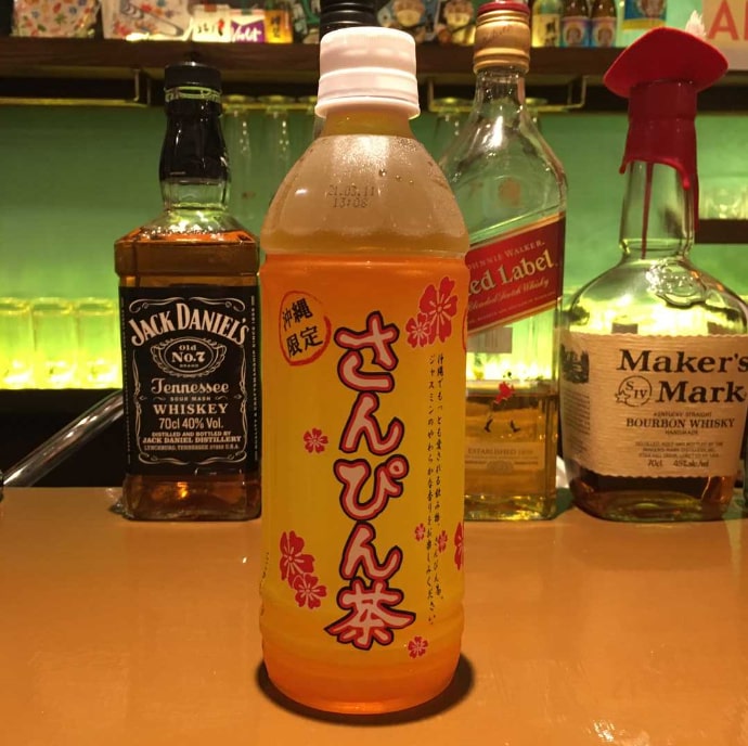 てぃださんさんでテイクアウト料理と一緒に購入できるさんぴん茶
