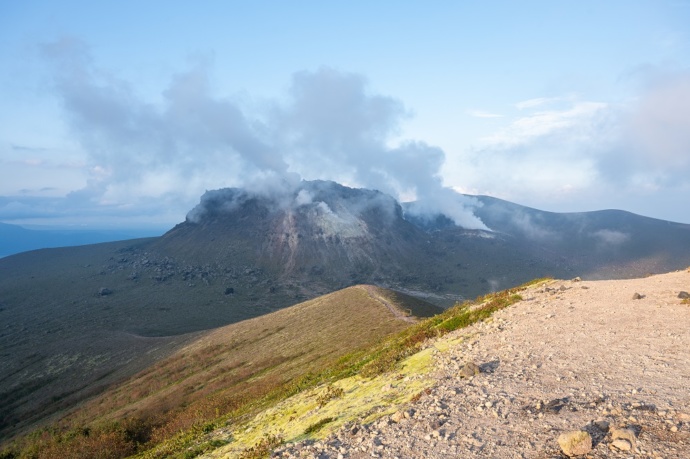 樽前山の風景