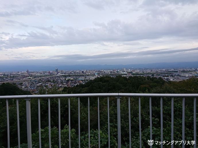 呉羽山公園　展望台