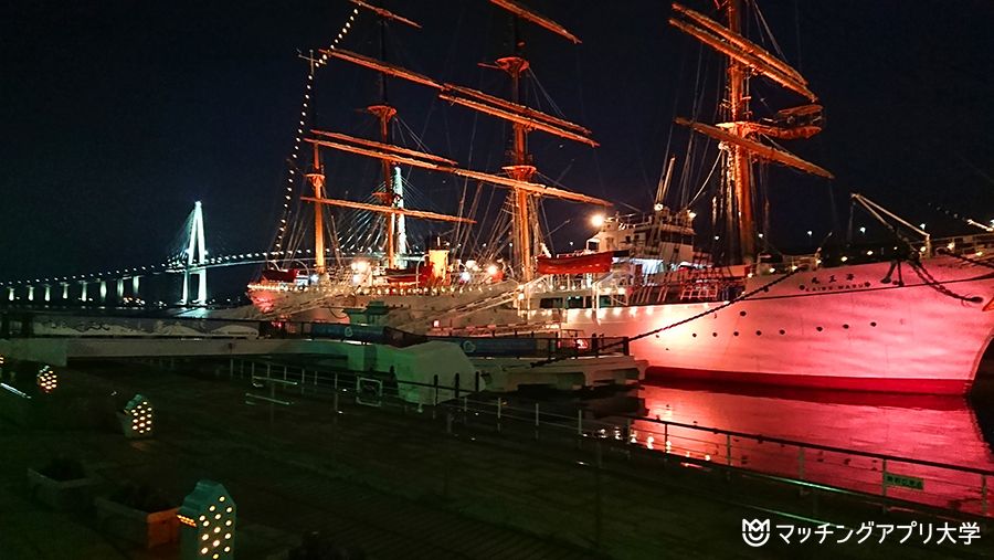 海王丸パーク 夜景