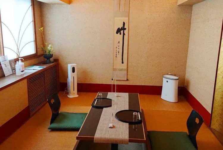 『京料理 うを友』の個室