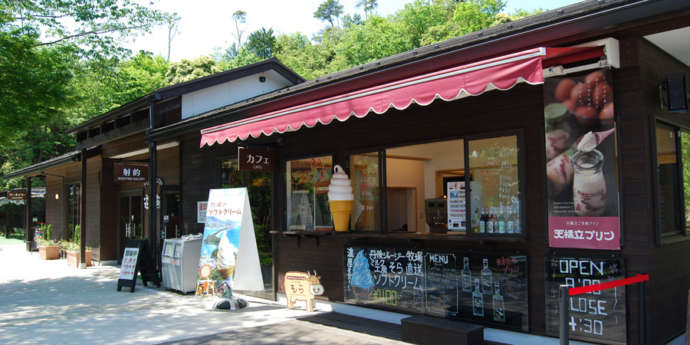 天橋立ビューランド内にあるカフェ遊々館