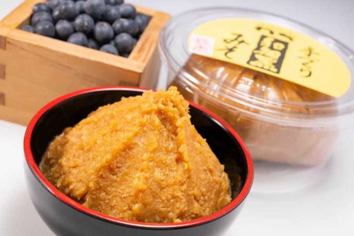 和知黒を使った手作りみそ「和知黒みそ」