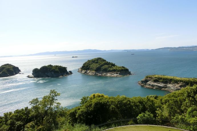 「雑賀崎灯台」から見える景色