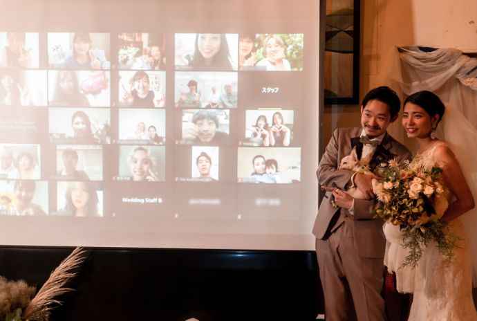 WEB婚のオンライン結婚式