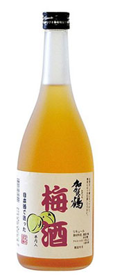 やちや酒造が手掛ける「加賀鶴 梅酒 日本酒仕込」のボトル