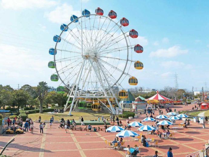 碧南市明石公園の観覧車