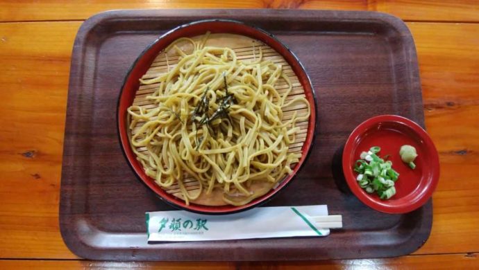 「夕顔の駅食堂」で食べることができる「ダッタンそば」