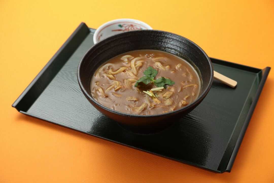 ゆのゆ TOYOHASHIのお食事処でいただける豊橋名物のカレーうどん