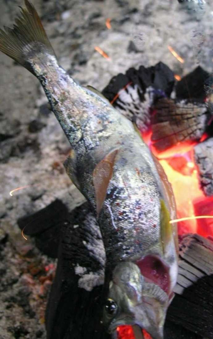 あまご塩焼きの写真